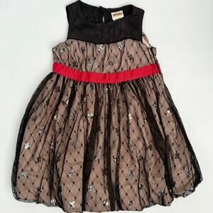 Harajuku Mini for Target Lace Sequin Bubble Dress 2T Holiday